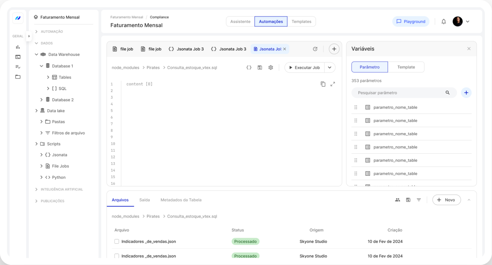 Dados conectados, governados e acionáveis