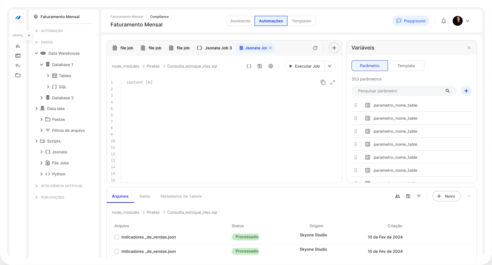 Respostas rápidas com agentes de IA conectado