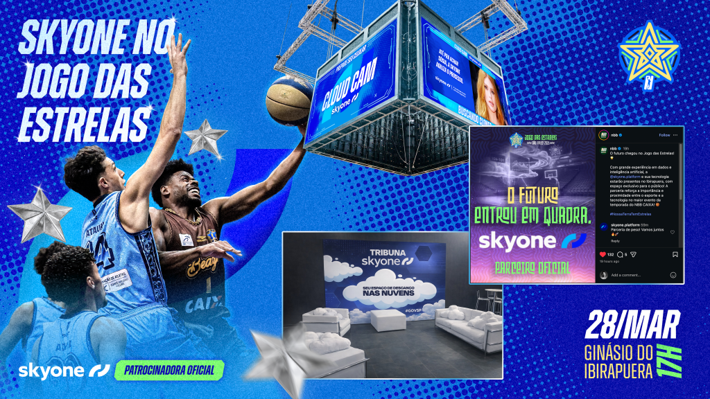 Skyone é a nova patrocinadora oficial do Jogo das Estrelas NBB CAIXA 2026